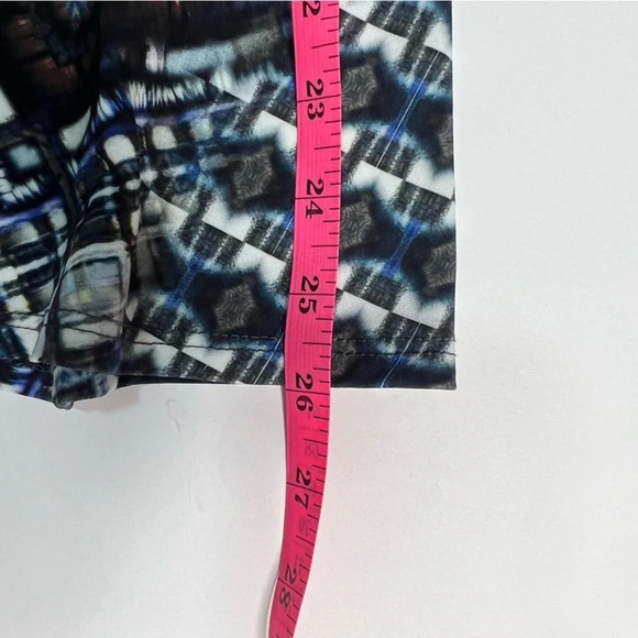 Karen Kane size S Small Trapeze diamond kaleidoscope print dress spandex comfy - Picture 8 of 8